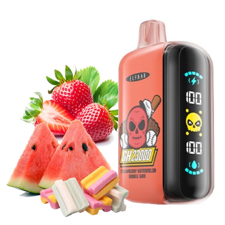 Elf Bar GH23000 Полуниця Кавун Жуйка Bubble Gum 5%