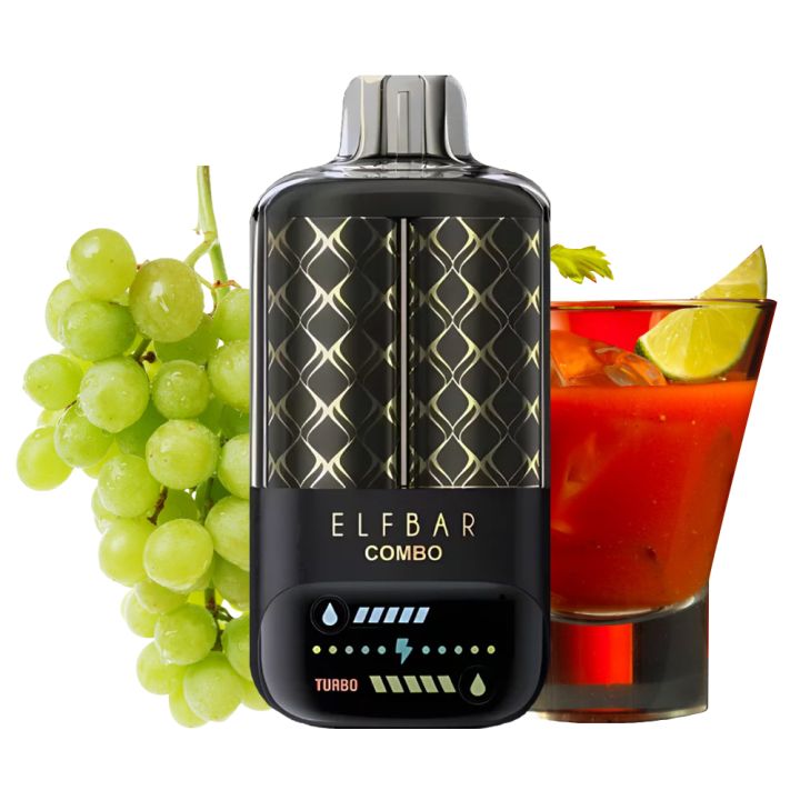 Elf Bar Combo 25000 Виноград + Кривава Мері 5%