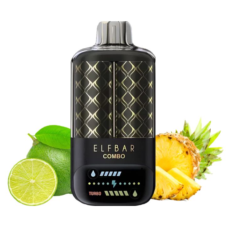 Elf Bar Combo 25000 Лайм + Ананас 5%