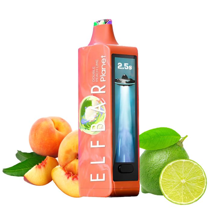 Elf Bar Planet 25000 Подвійний Персик Лайм 5%