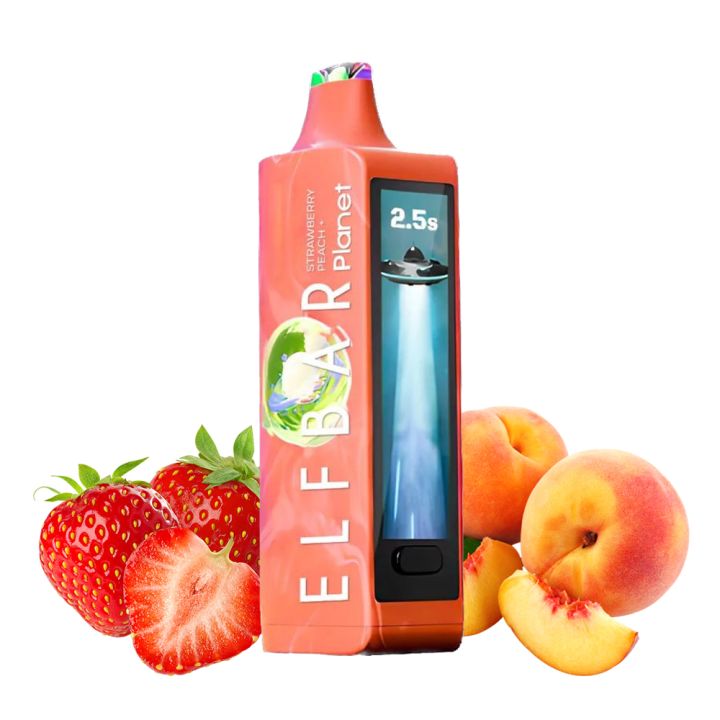 Elf Bar Planet 25000 Полуниця Персик 5%