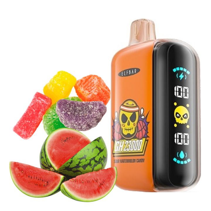 Elf Bar GH23000 Кислі Кавунові Цукерки 5%
