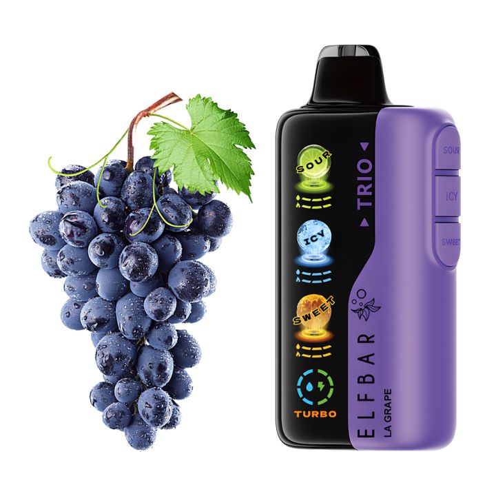 Elf Bar Trio 40000 Виноград 5%