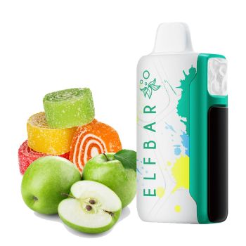 Elf Bar Sour King 30000 Яблуко Цукерки з кислинкою 5%