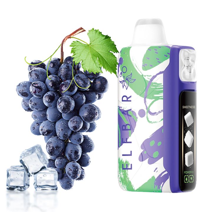 Elf Bar Sweet King 30000 Виноград Лід 5% Elf Bar Sweet King 30000 Виноград Лід 5%