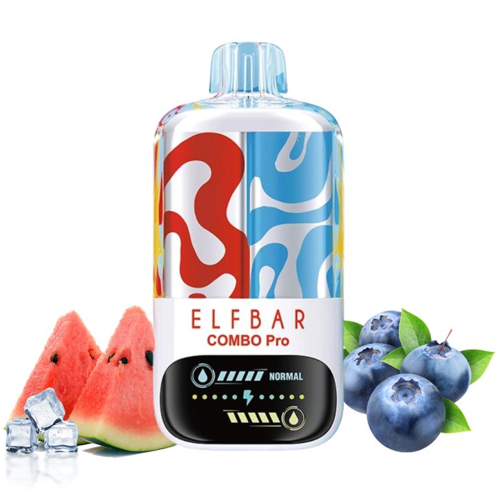 Elf Bar Combo Pro 30000 Кавун Лід + Чорниця 5%
