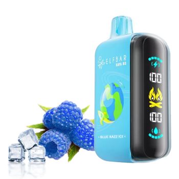Elf Bar Raya D3 25000 Синя Малина Лід 5%