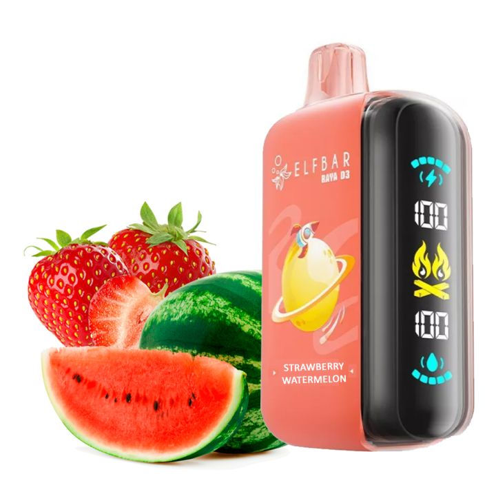 Elf Bar Raya D3 25000 Полуниця Кавун 5%