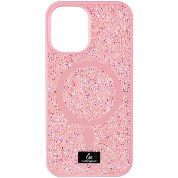 TPU чохол Bling World Rock Diamond with MagSafe для Apple iPhone 15 (6.1