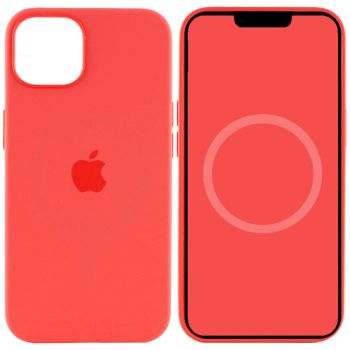 Чохол Silicone case (AAA) full with Magsafe and Animation для Apple iPhone 15 Plus (6.7