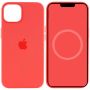 Чохол Silicone case (AAA) full with Magsafe and Animation для Apple iPhone 15 Plus (6.7