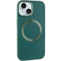 TPU чохол Bonbon Metal Style with MagSafe для Apple iPhone 15 (6.1