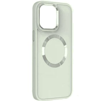 TPU чохол Bonbon Metal Style with MagSafe для Apple iPhone 15 (6.1