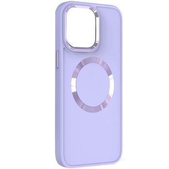 TPU чохол Bonbon Metal Style with MagSafe для Apple iPhone 15 (6.1