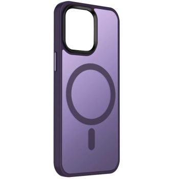 TPU+PC чохол Metal Buttons with MagSafe Colorful для Apple iPhone 15 Plus (6.7