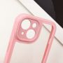 TPU чохол Transparent + Colour 1,5mm для Apple iPhone 15 (6.1