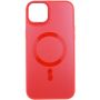 Чохол TPU+Glass Sapphire Midnight Open Camera with MagSafe для Apple iPhone 15 (6.1