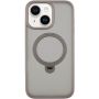 TPU+PC чохол Metal Buttons with MagSafe Colorful HQ Ring для Apple iPhone 15 (6.1
