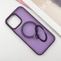 TPU+PC чохол Metal Buttons with MagSafe Colorful HQ Ring для Apple iPhone 15 (6.1