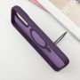 TPU+PC чохол Metal Buttons with MagSafe Colorful HQ Ring для Apple iPhone 15 (6.1