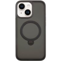 TPU+PC чохол Metal Buttons with MagSafe Colorful HQ Ring для Apple iPhone 15 (6.1